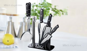 愛仕達不銹鋼廚具六件套 RDT06B1Q型號隔熱防燙刀具套裝，廚房必備利器